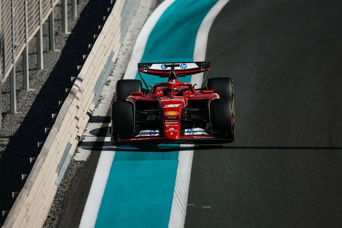 Charles Leclerc, leader dell'ultima giornata di test