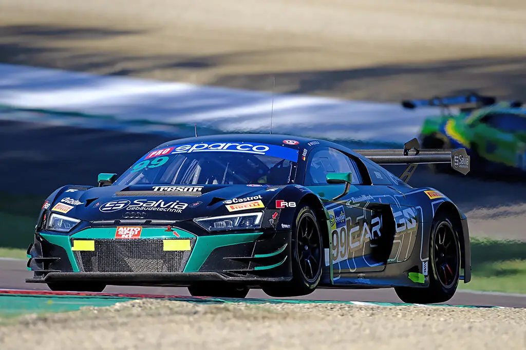 L'Audi di Rauer e Mazzola, vincitori in Gara-1 a Imola