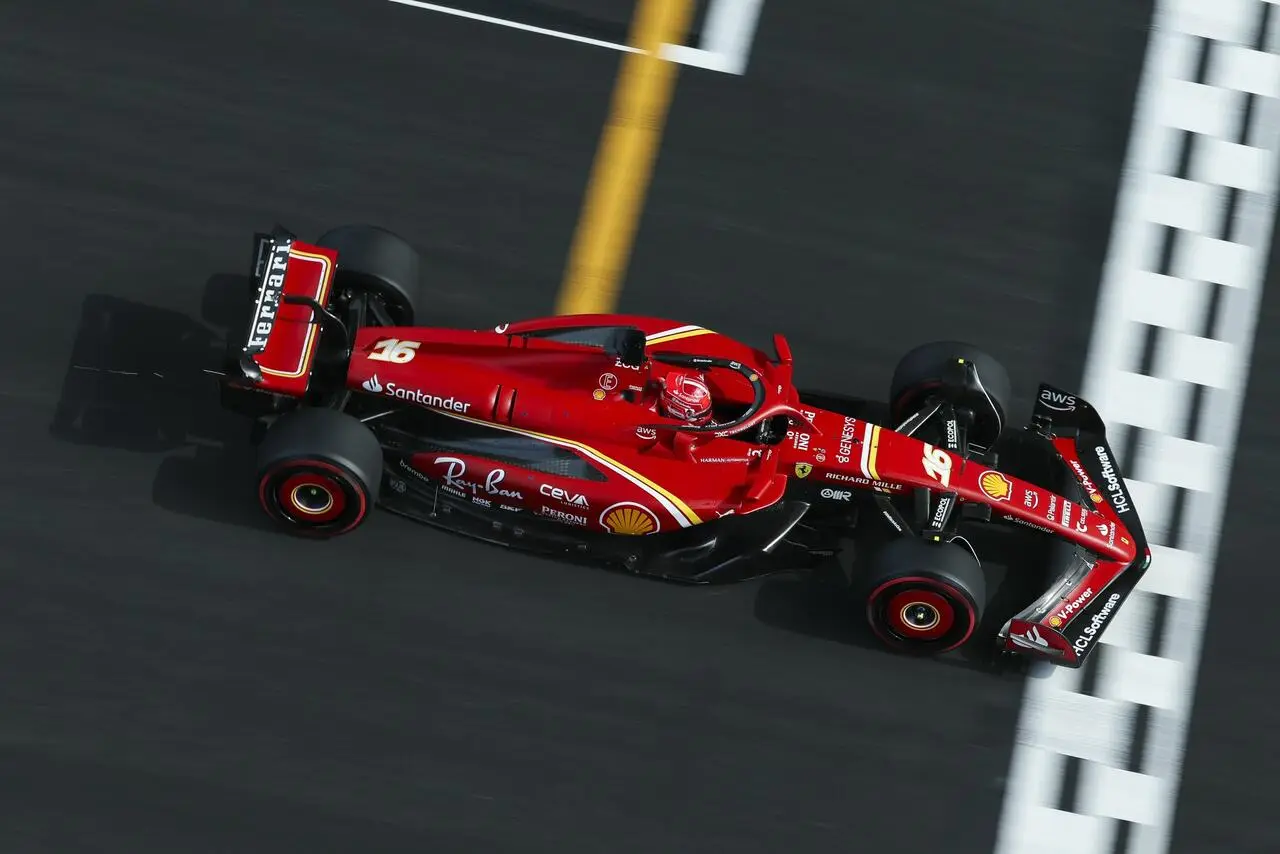 Leclerc scatterà sesto nel GP di Cina di domani.