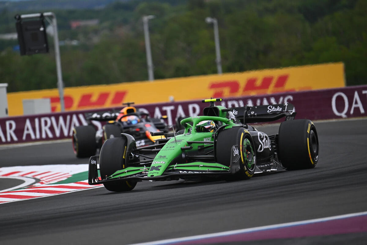 monoposto kick stake sauber