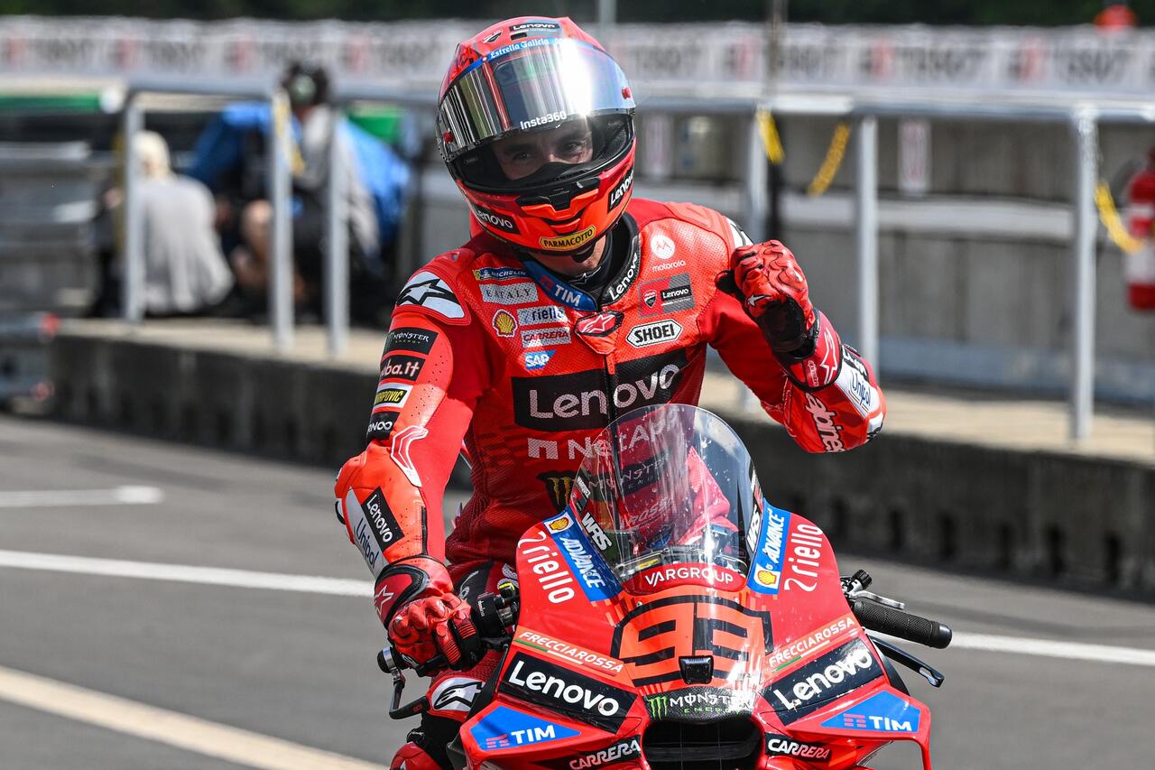 Marc Marquez, a Brno arriva la 'manita'