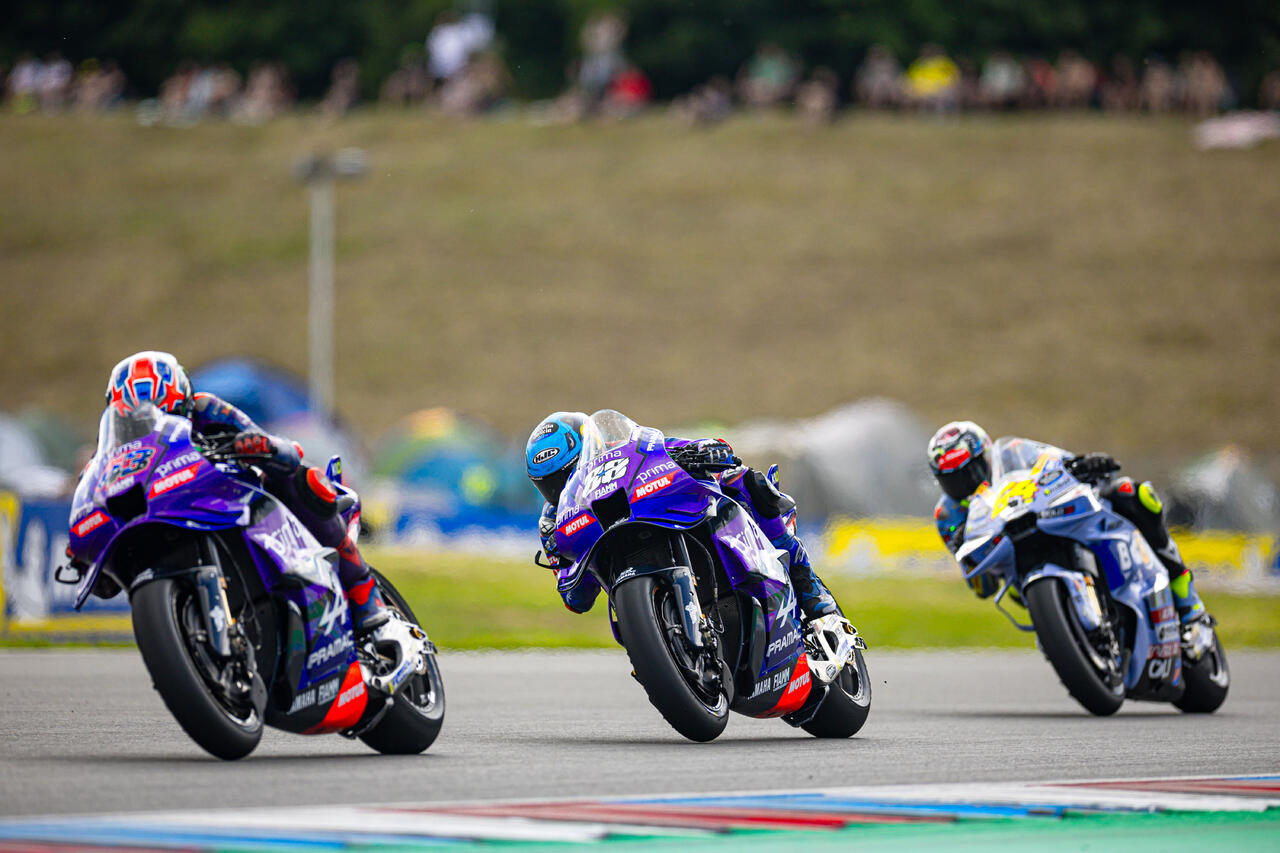 Jack Miller e Miguel Oliveira impegnati nella Sprint del Gran Premio di Repubblica Ceca a Brno