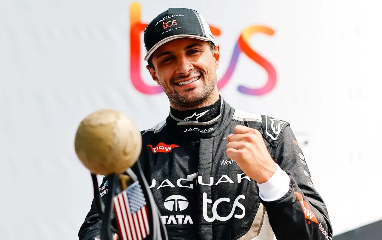 Mitch Evans, autore della pole position a Portland