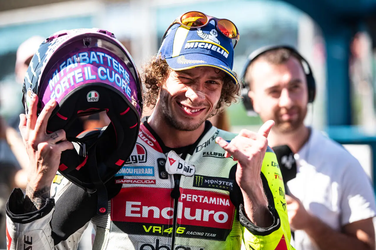 Marco Bezzecchi chiuderà a fine anno con VR46 dopo 5 anni di permanenza nel team.