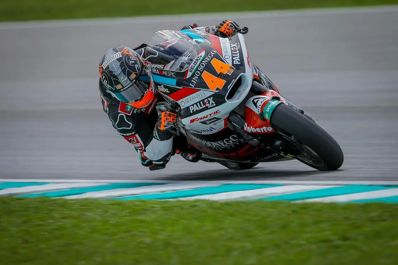 Aron Canet, vincitore dell'ultima gara stagionale