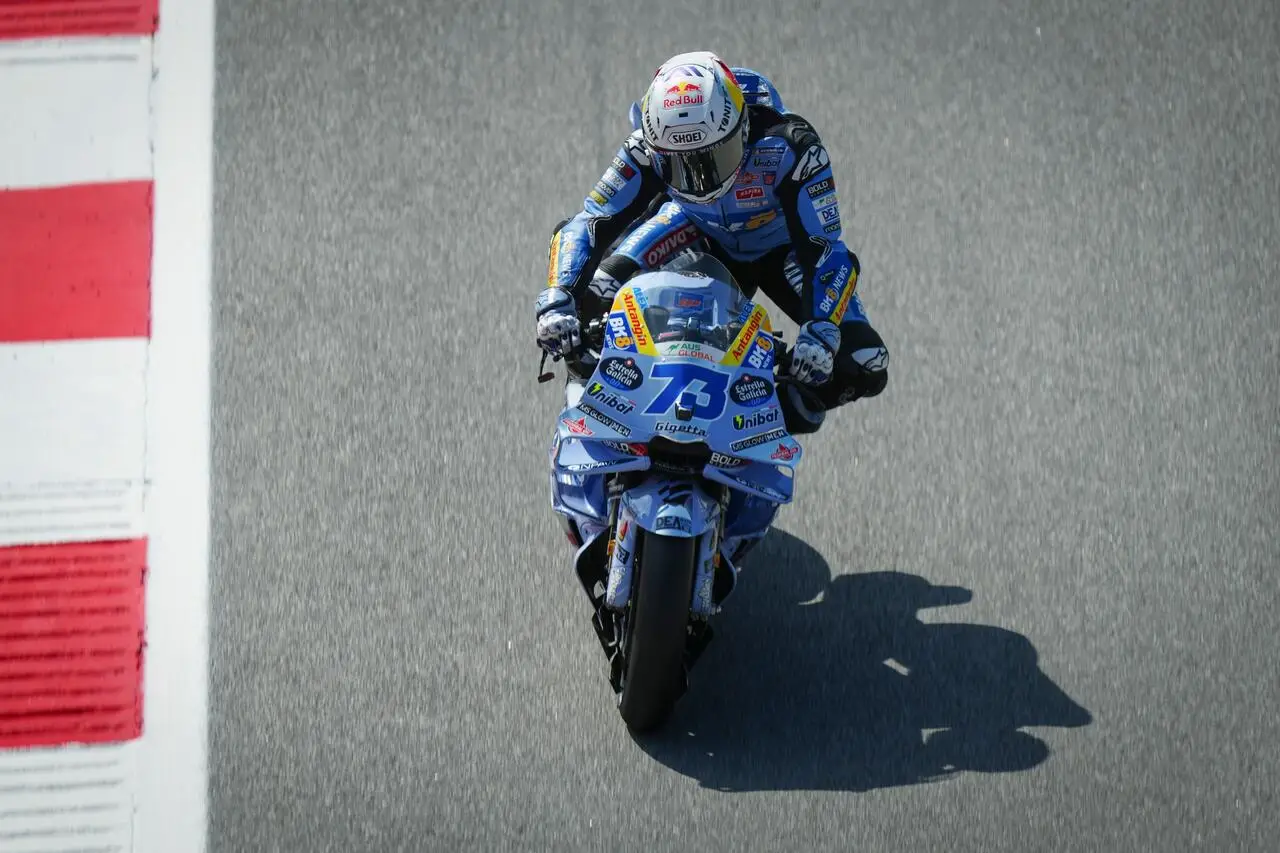 Alex Marquez, a suo modo "protagonista" della Sprint di MotoGP