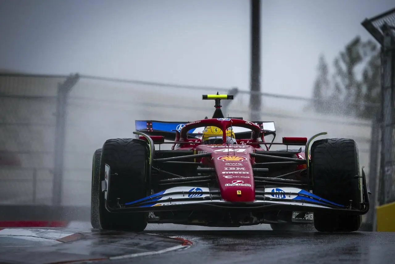 Lewis Hamilton, sul podio nella Sprint a Miami