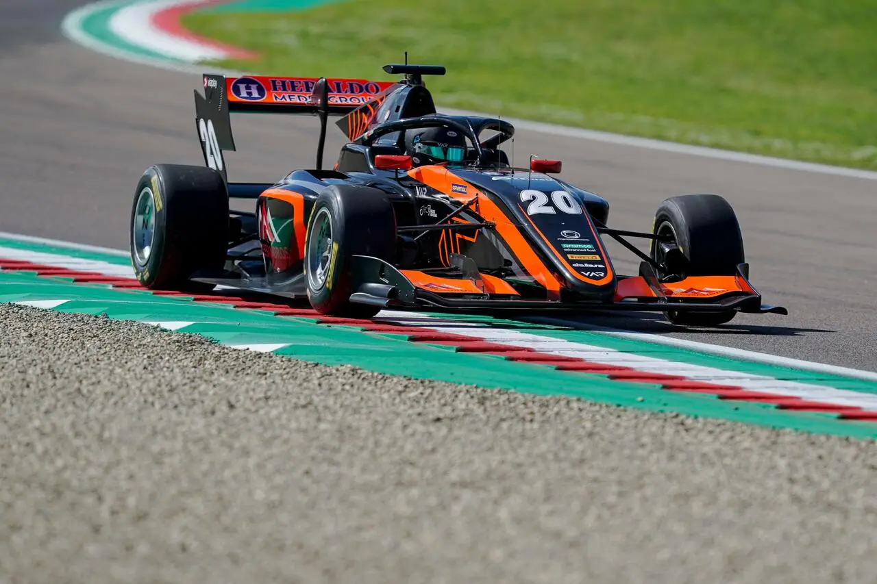 Noel Leon, vincitore della Sprint Race di F3 a Imola. © Van Amersfoort Racing