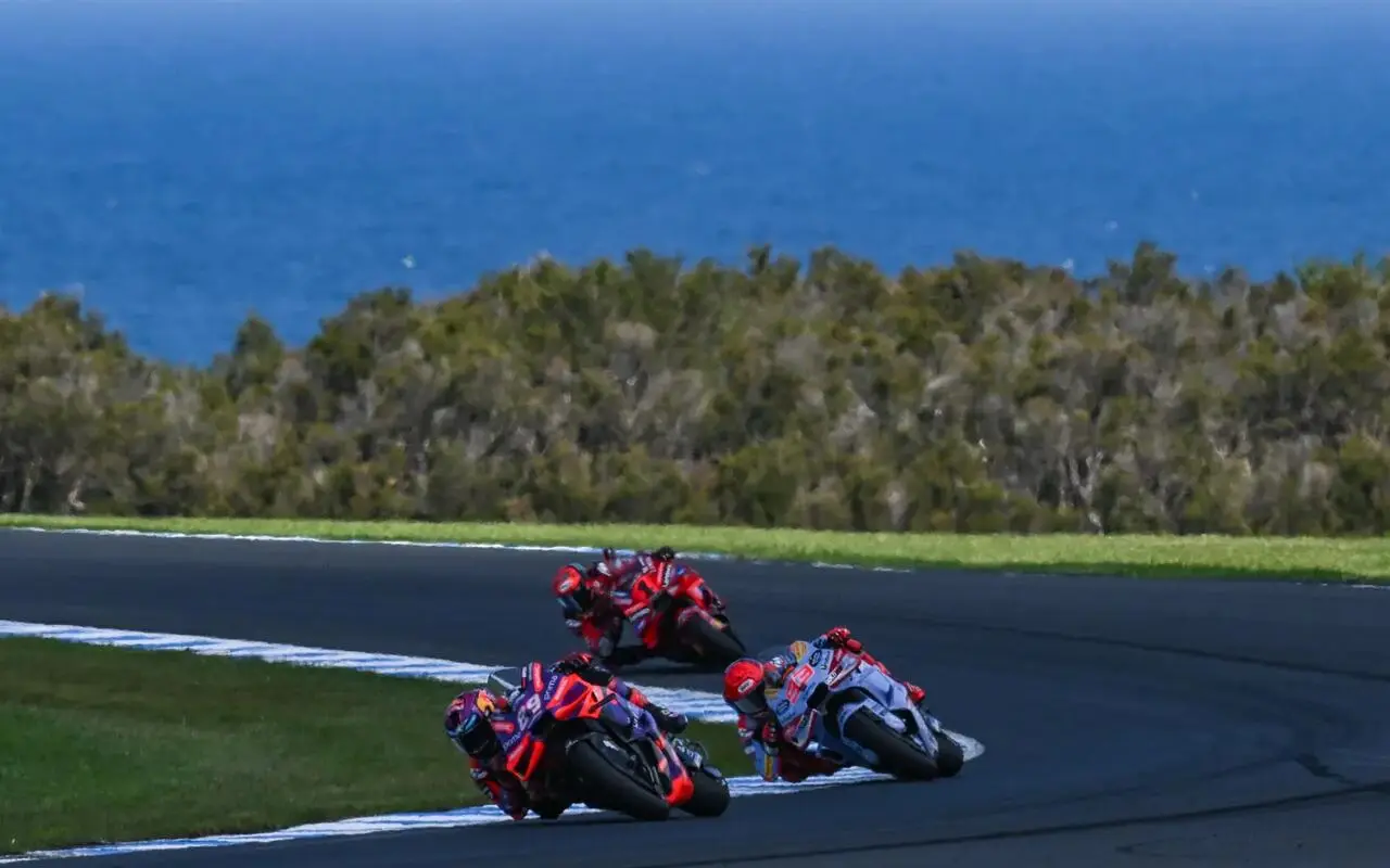 Martin Marquez Bagnaia Australia