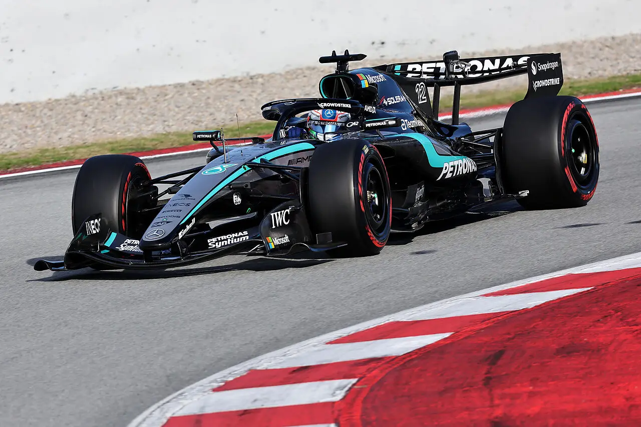 Credits: Mercedes Media, Barcelona Test, Steve Etherington