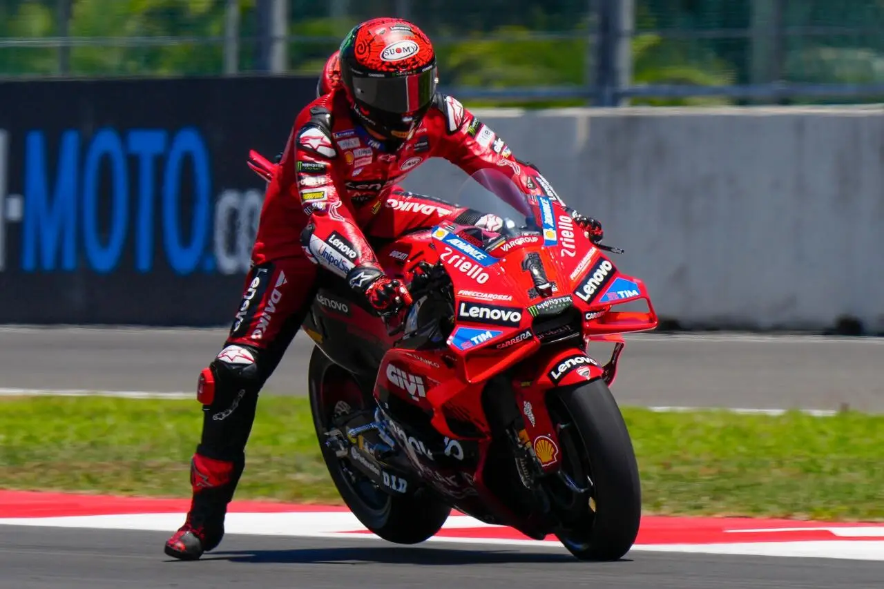 Francesco Bagnaia, vincitore della Sprint di Mandalika