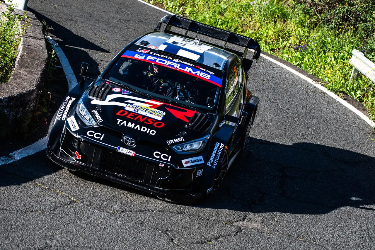 Kalle Rovanpera, dominatore alle Canarie.