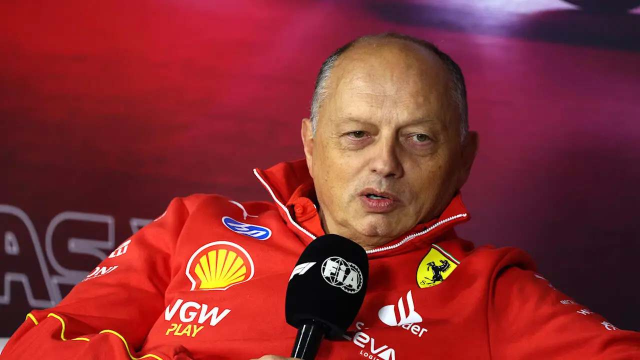 Fred Vasseur durante la conferenza stampa riservata ai Team Principal