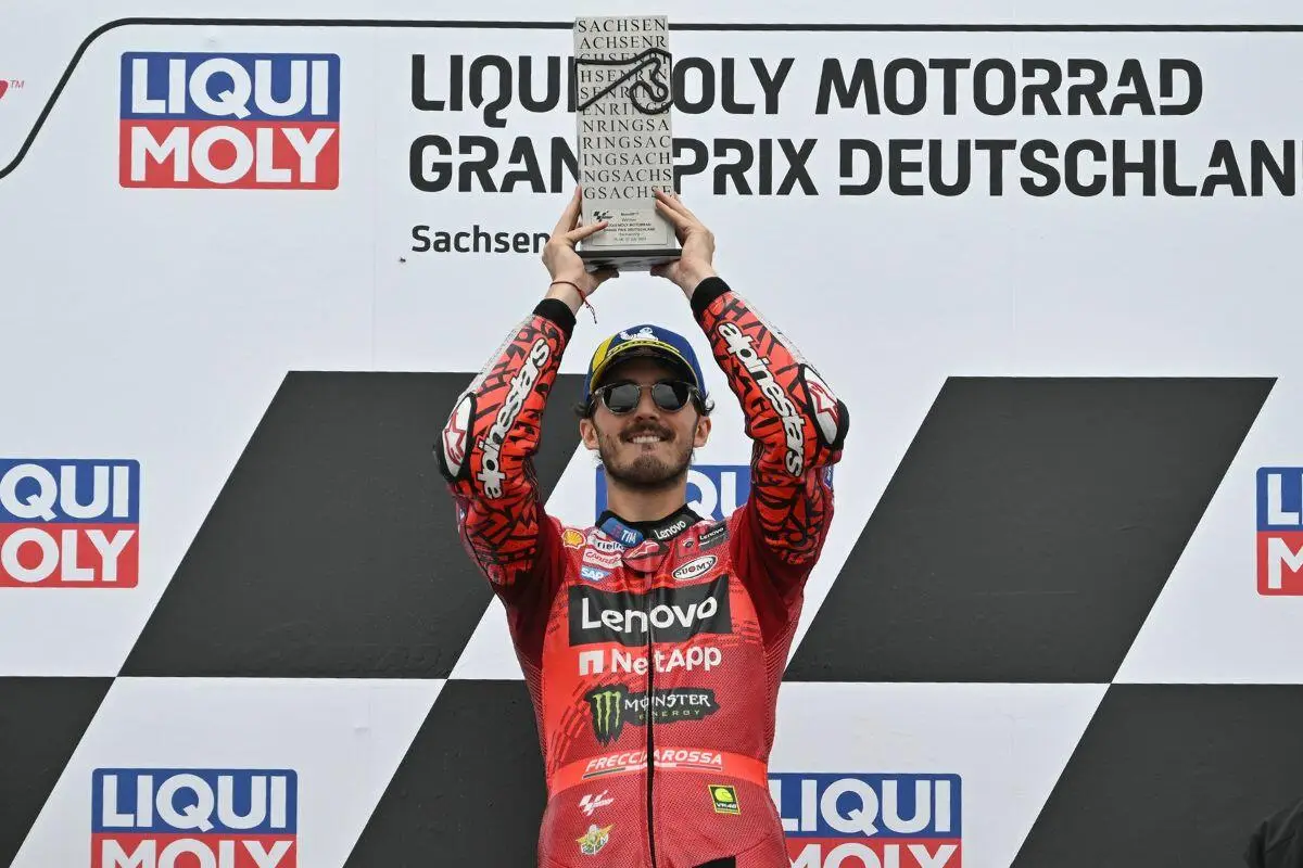 Pecco Bagnaia, nuovo leader del Mondiale