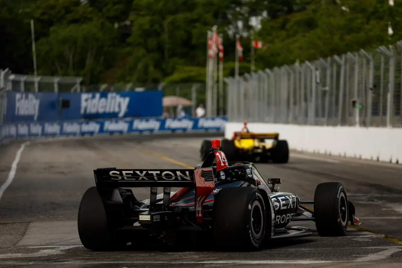 Santino Ferrucci IndyCar Toronto