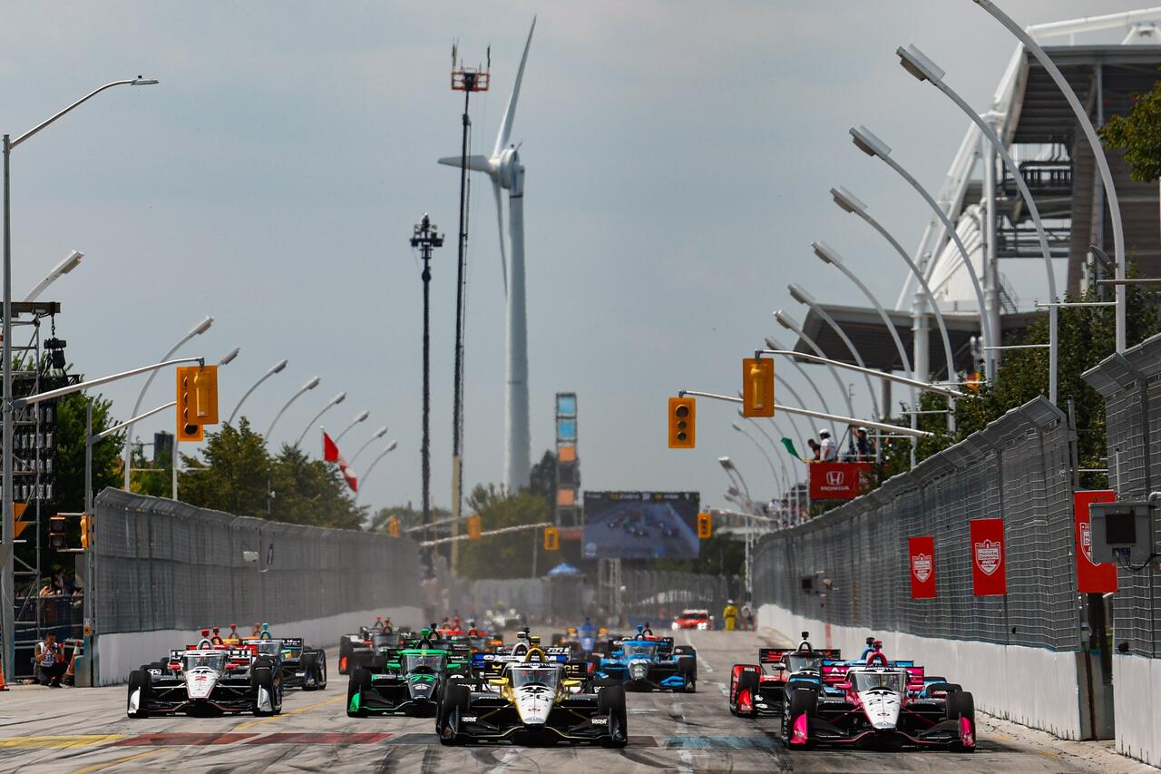 La partenza dell'Honda GP della passata stagione
