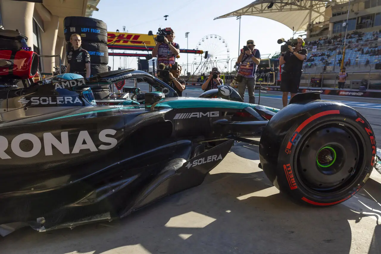 George Russell / Mercedes - Credits: Pirelli Media Library