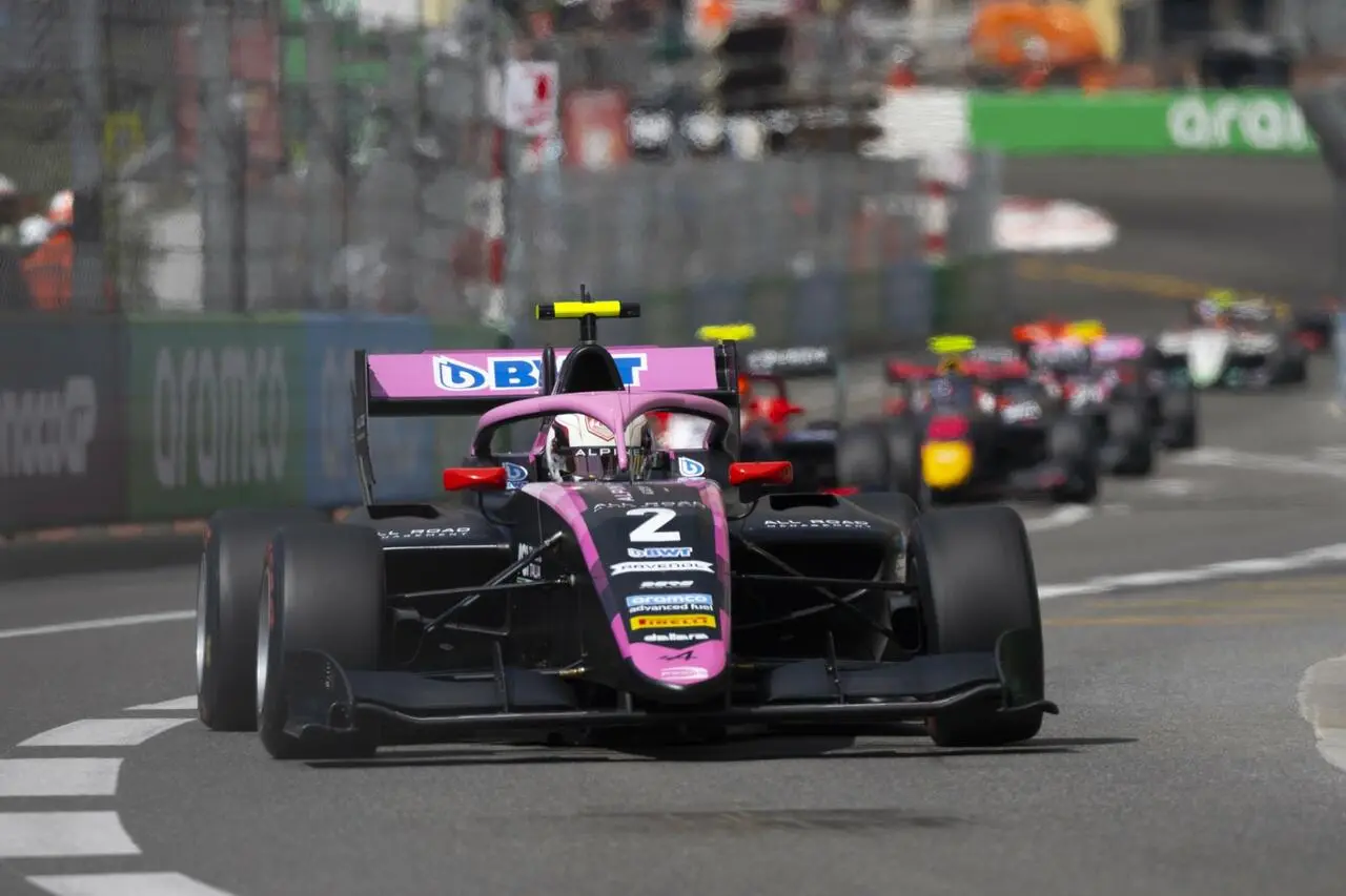 Gabriele Minì, vincitore della Feature Race di F3 a Montecarlo © Prema Racing