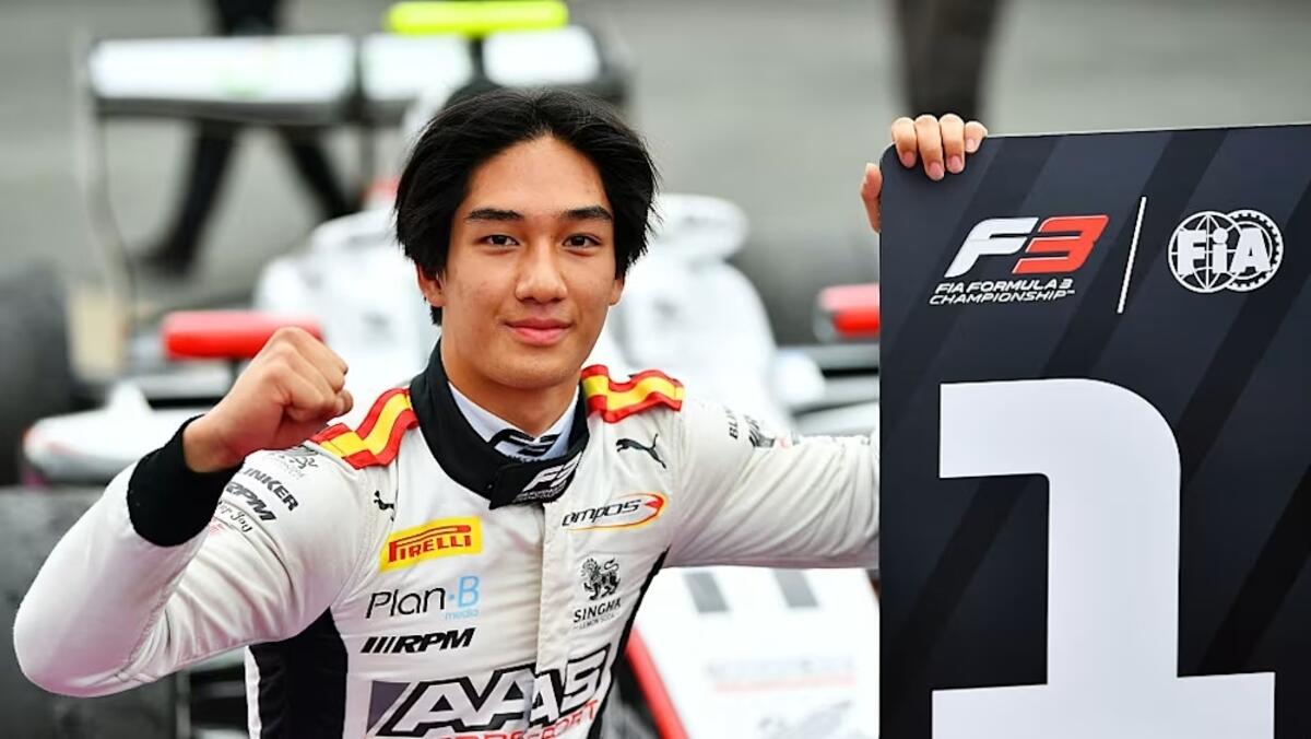 Inthraphuvasak vincitore F3 sprint race ungheria 2025