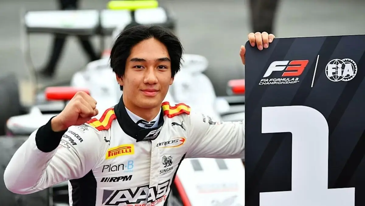 Inthraphuvasak vincitore F3 sprint race ungheria 2025