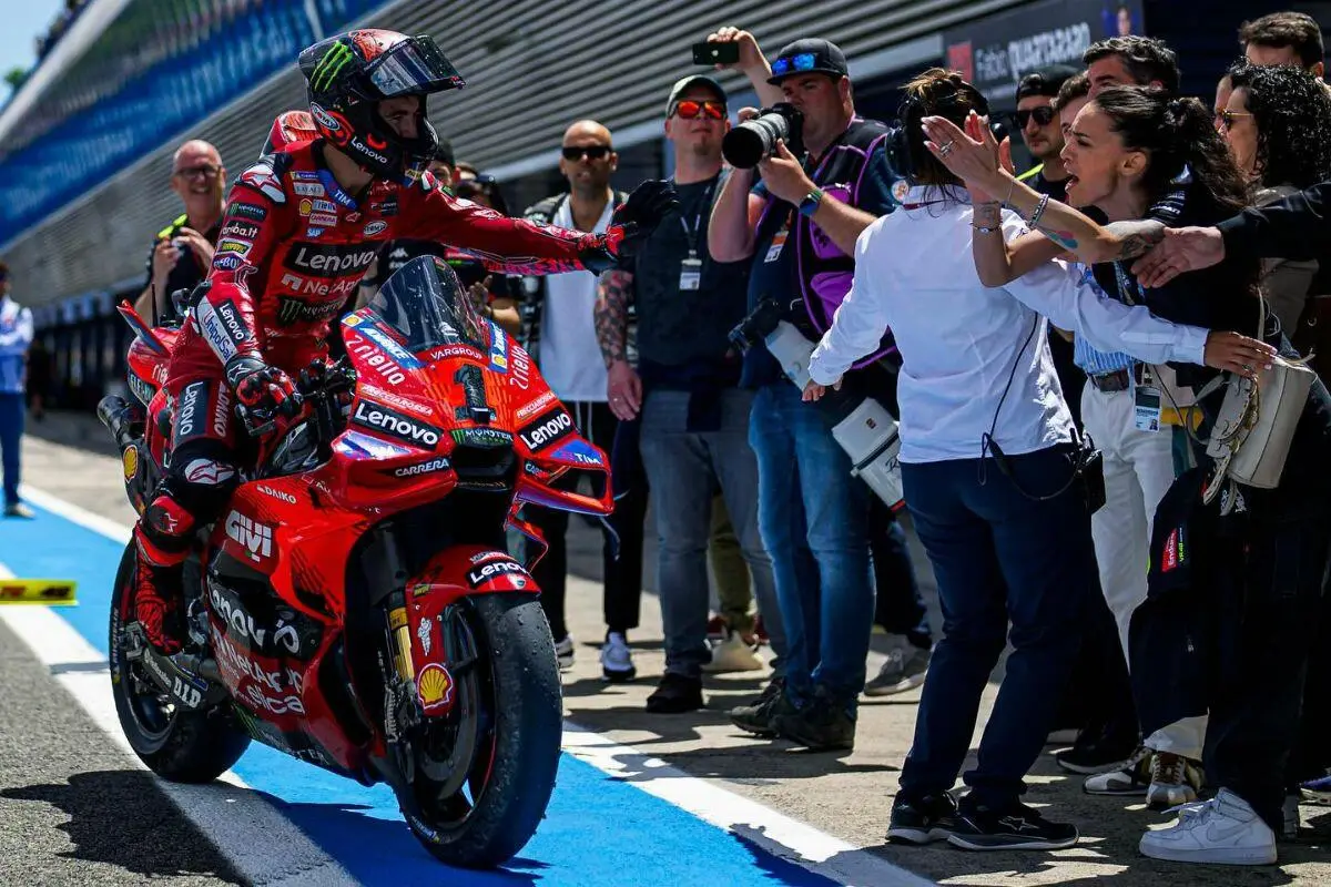 'Pecco' Bagnaia, il "conquistador" di Jerez | Credits: Ducati Corse (via Facebook)
