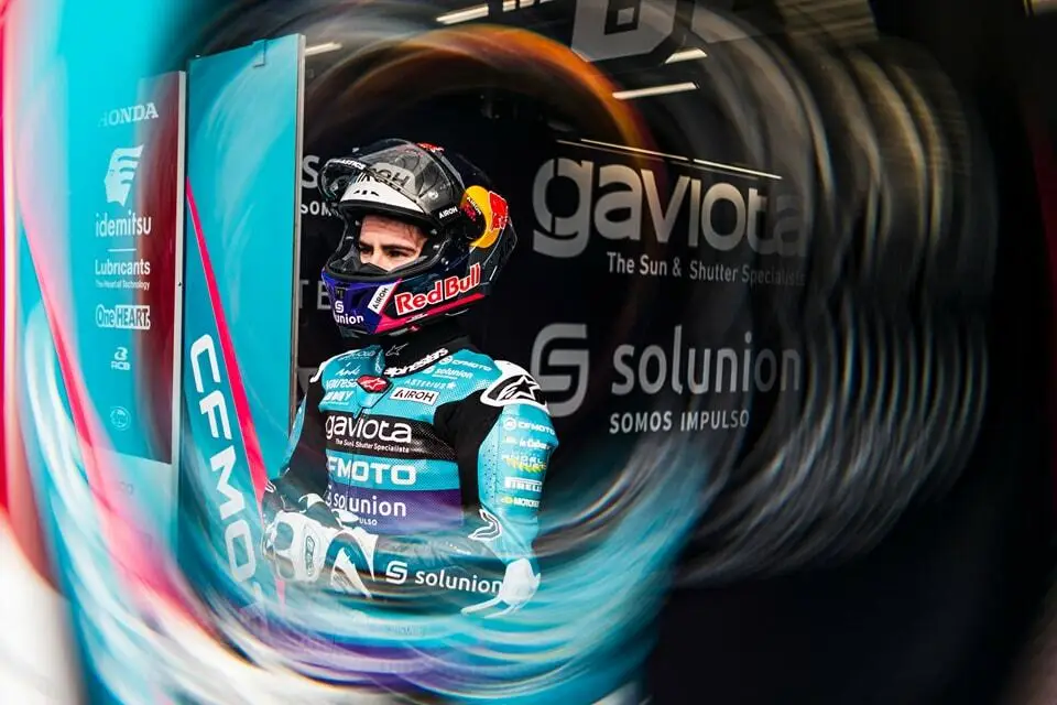 David Alonso, vincitore del GP di Germania di Moto3