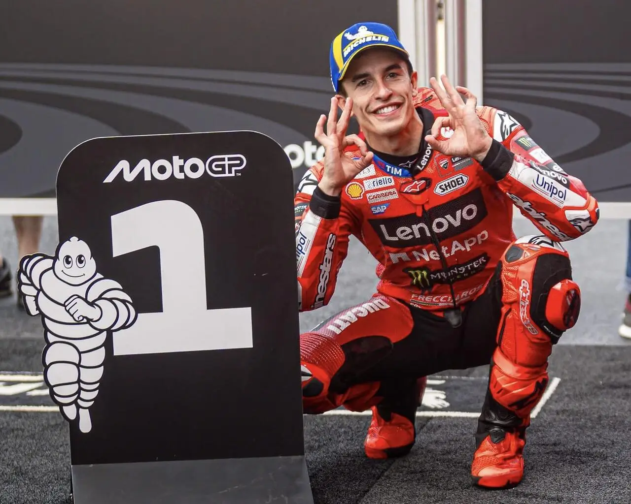 Marc Marquez, sua la Sprint del Mugello | Credits: Ducati Corse