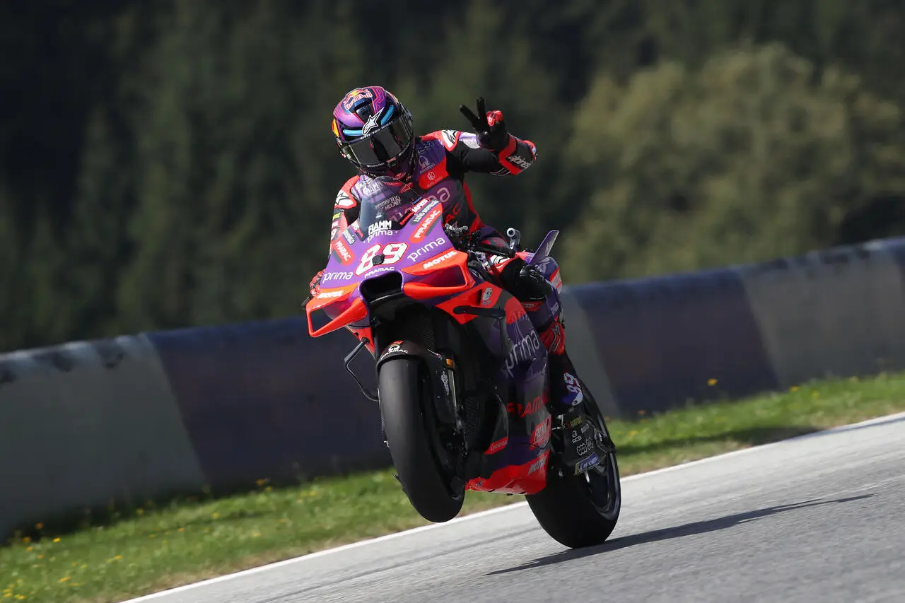 Quinta pole stagionale per Jorge Martin.