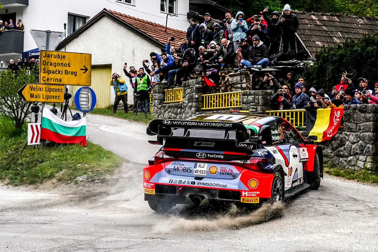 Un grande Thierry Neuville si è preso la prima posizione al termine del Day 2 del Rally Croazia