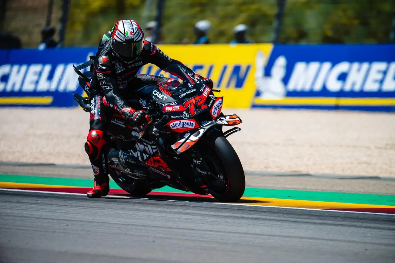 Marco Bezzecchi, dodici posizioni guadagnate nella Sprint di Aragón