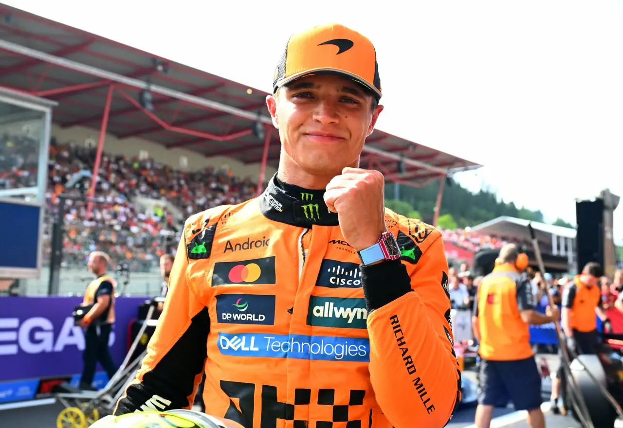 Lando Norris GP Belgio