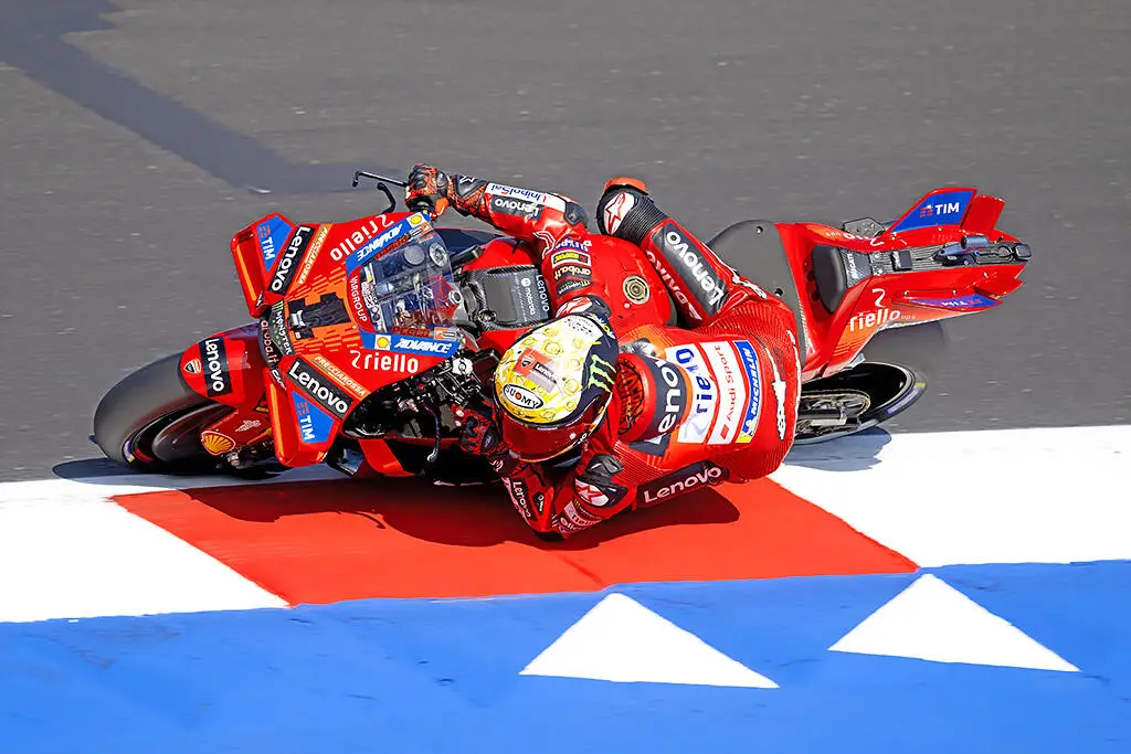 Pecco Bagnaia, sua la vittoria nella Sprint di Misano