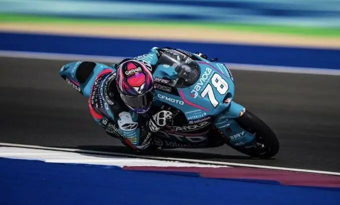 David Alonso in azione | Credits: CFMoto Aspar