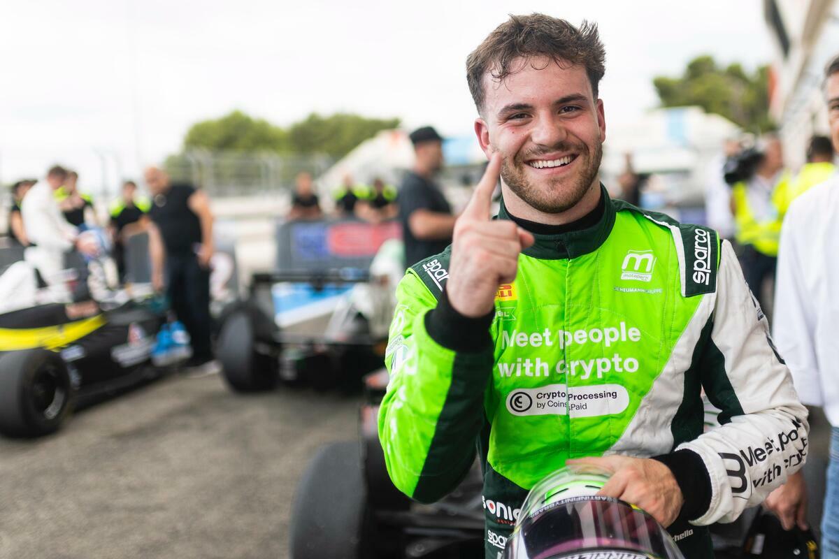 Fernando Barrichello dopo vittoria gara in Euroformula 2025, annunciato in F3