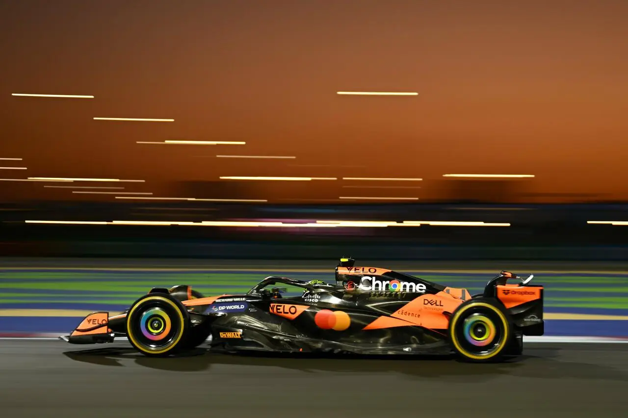 Lando Norris, poleman per la Sprint di domani in Qatar