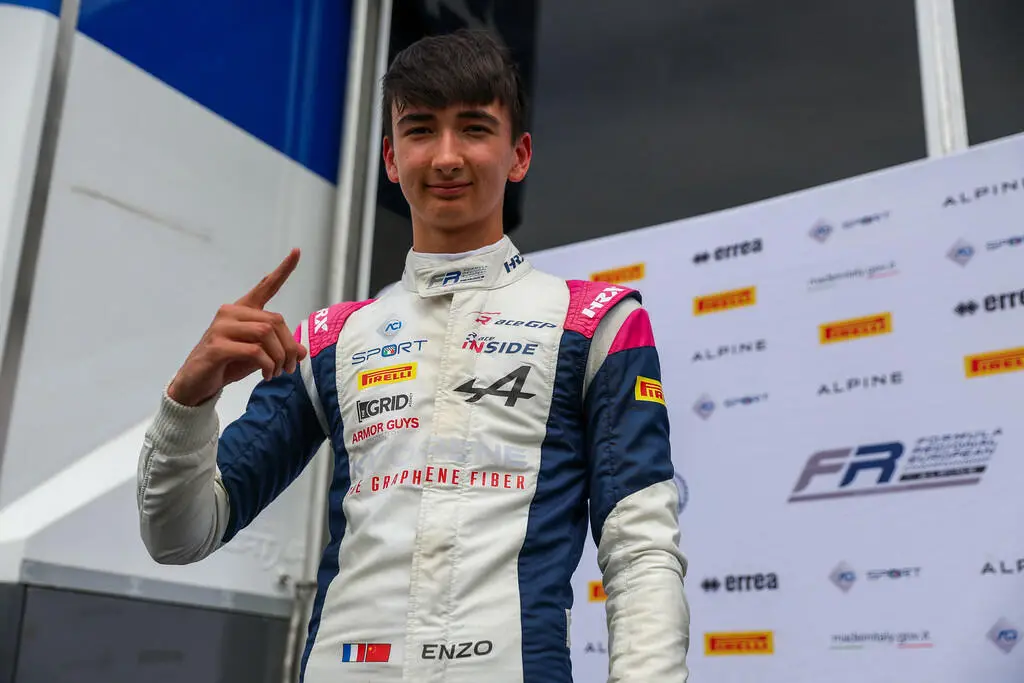 Enzo deligny vincitore gara 1 formula regional imola