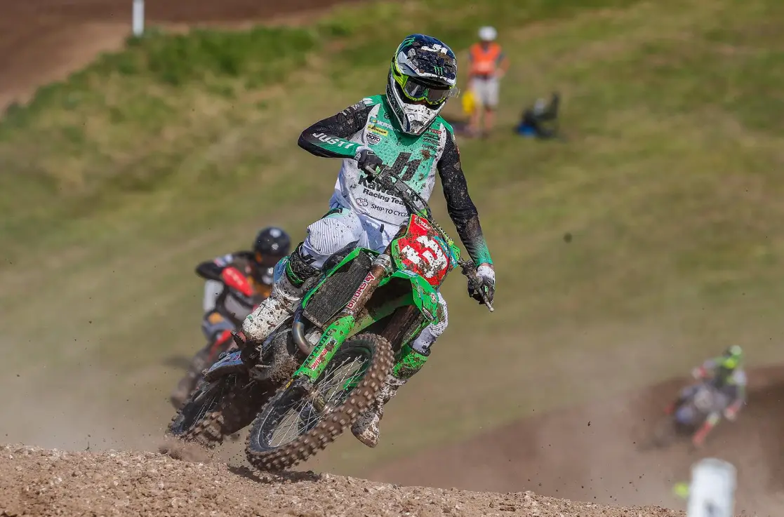 Romain Febvre, vincitore del MXGP di Gran Bretagna a Matterley Basin