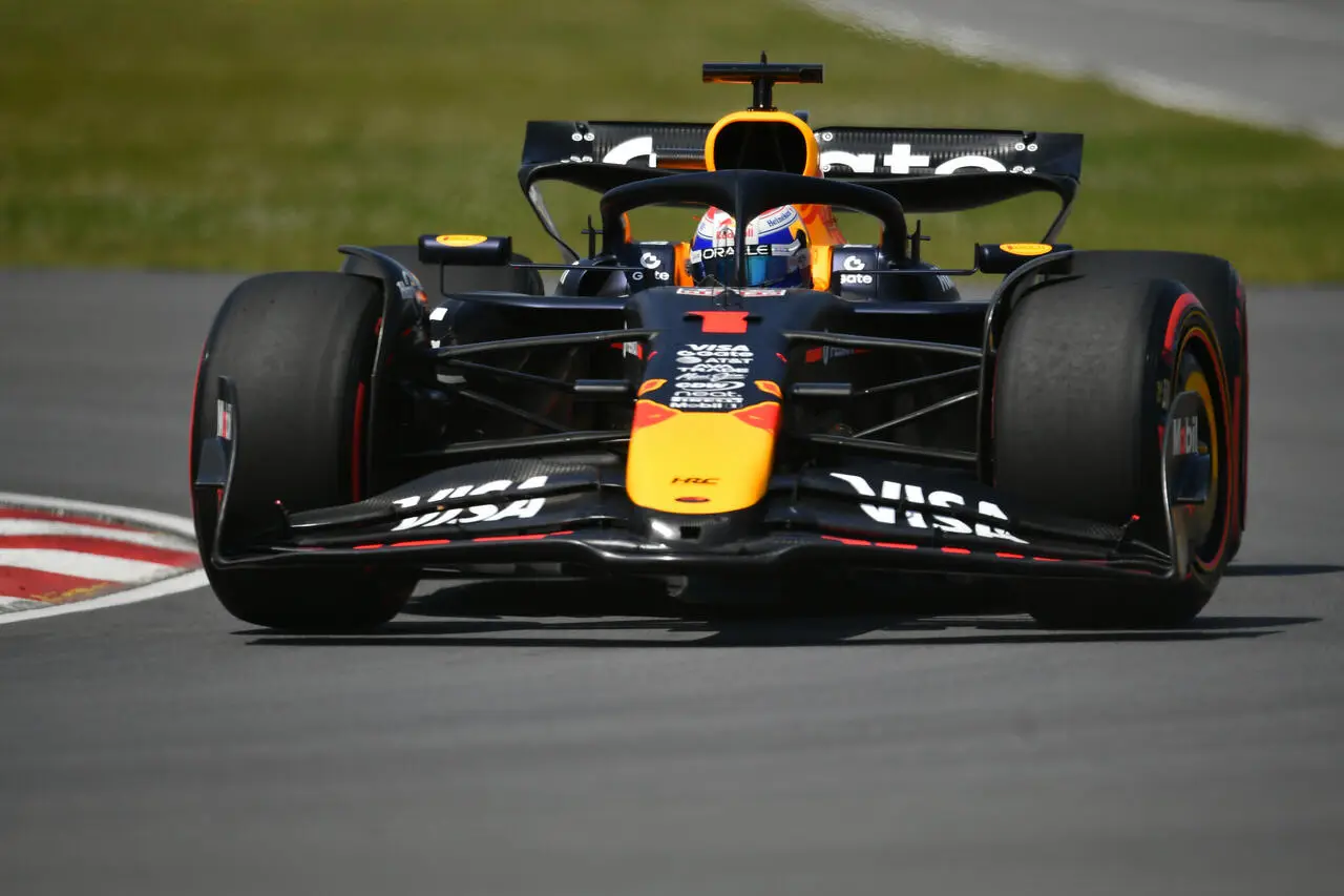 Max Verstappen, leader nelle FP1 in Canada