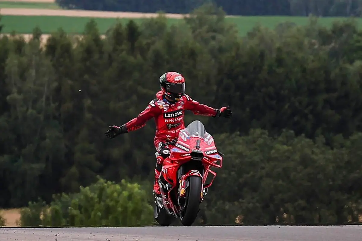 Pecco Bagnaia, leader della classifica alla vigilia di Silverstone