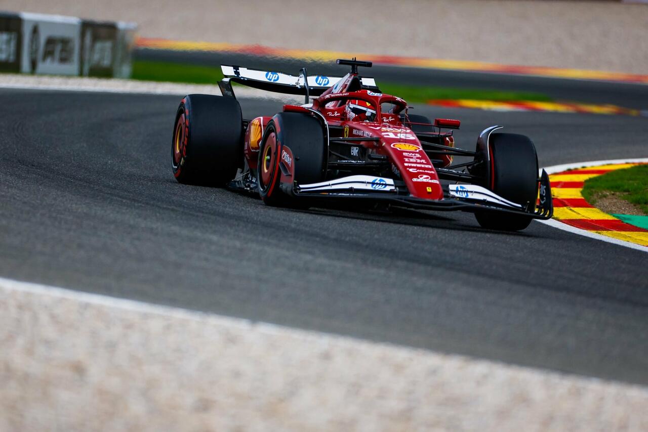 Charles Leclerc, terzo al termine delle qualifiche di Spa