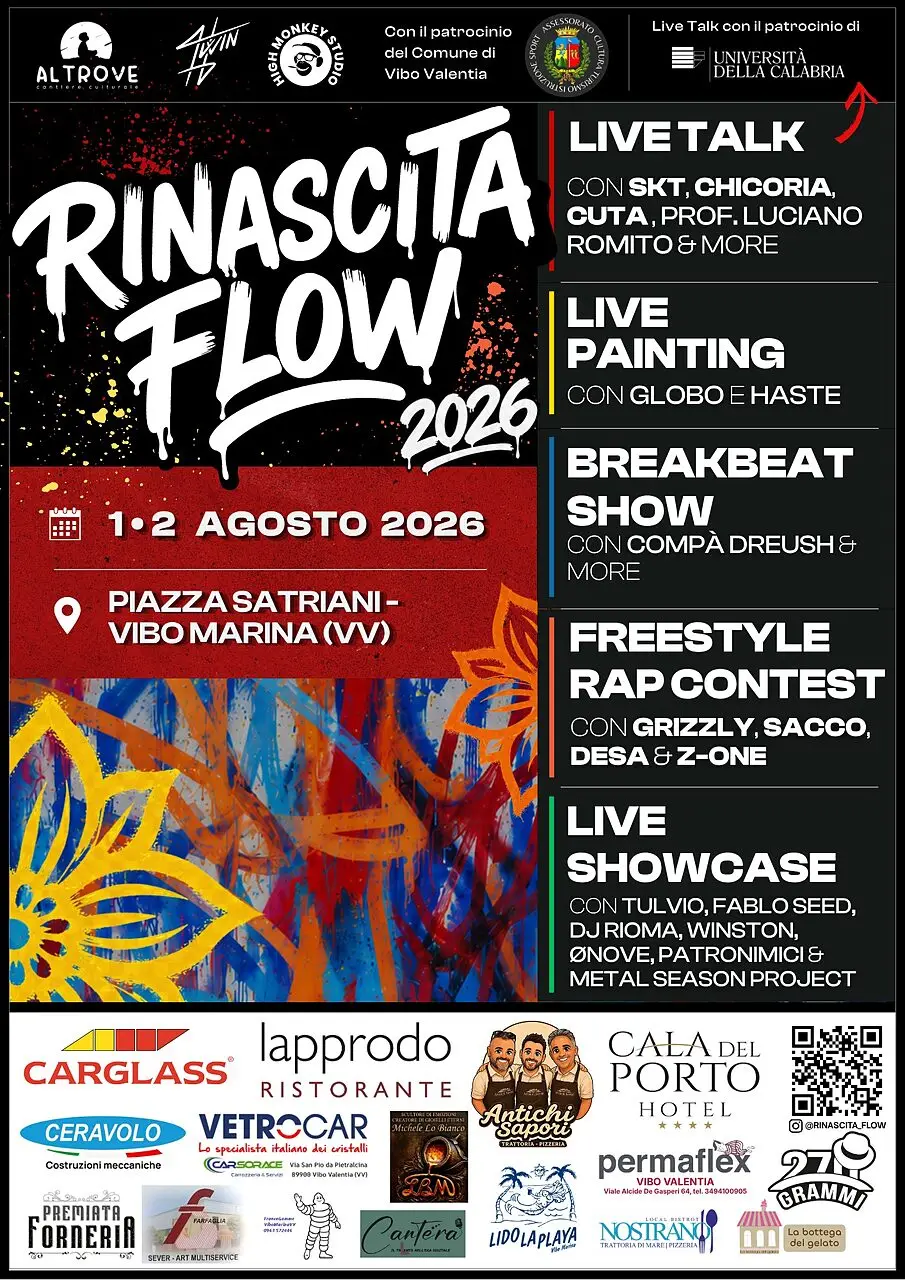 Festival di hip-hop a Vibo Marina con artisti e contest di freestyle