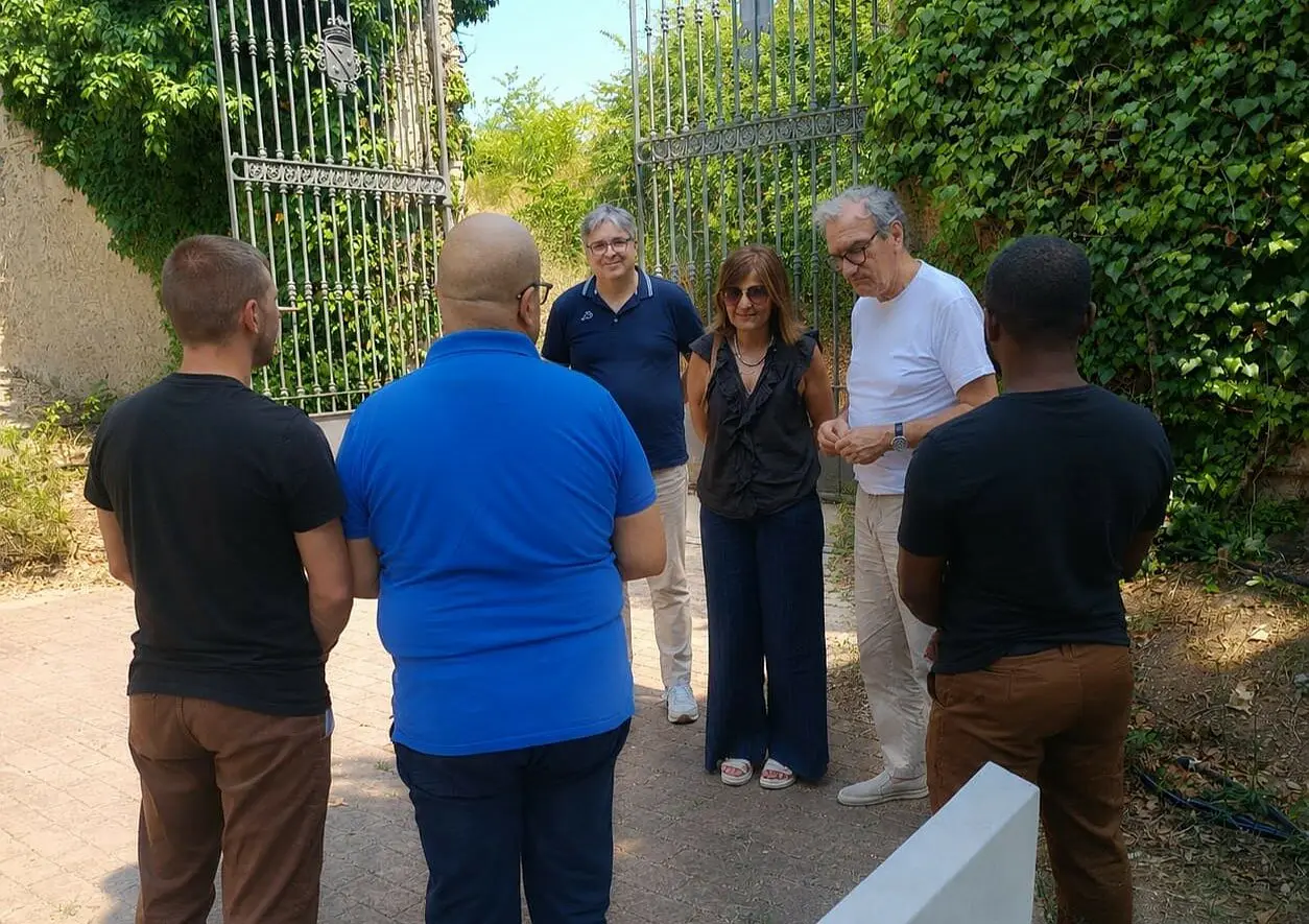 Santoro e Romeo a Villa Gagliardi
