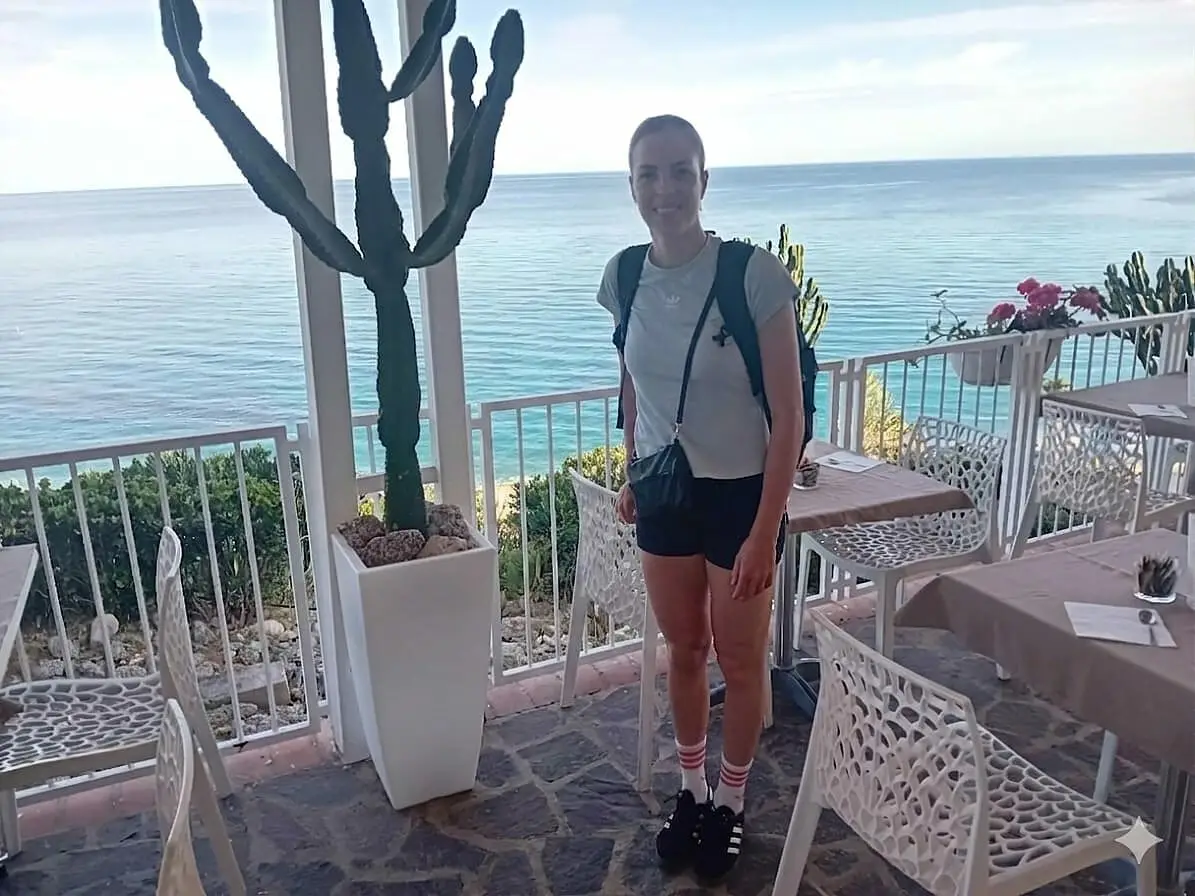 Carolina Kostner a Tropea