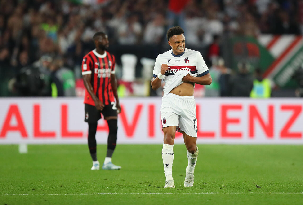 Dan Ndoye (Photo by Paolo Bruno/Getty Images Via OneFootball)