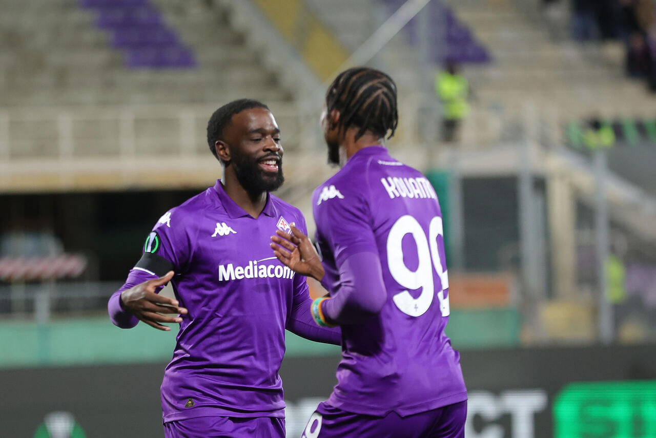Jonathan Ikoné e Christian Kouamé (Photo by Gabriele Maltinti/Getty Images Via OneFootball)