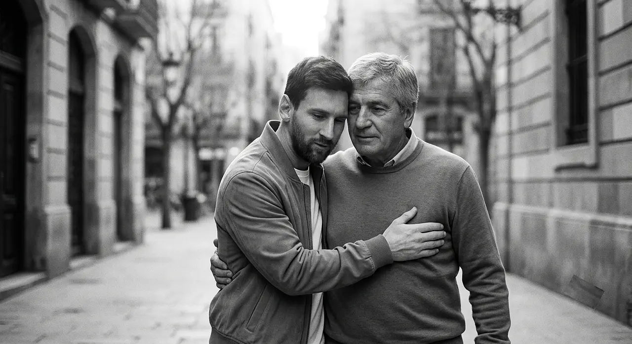 Messi Deuil Jorge