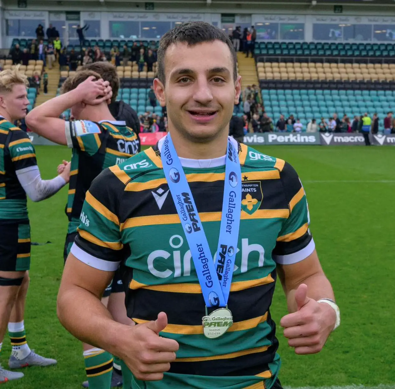 Edoardo Todaro - foto Northampton Saints
