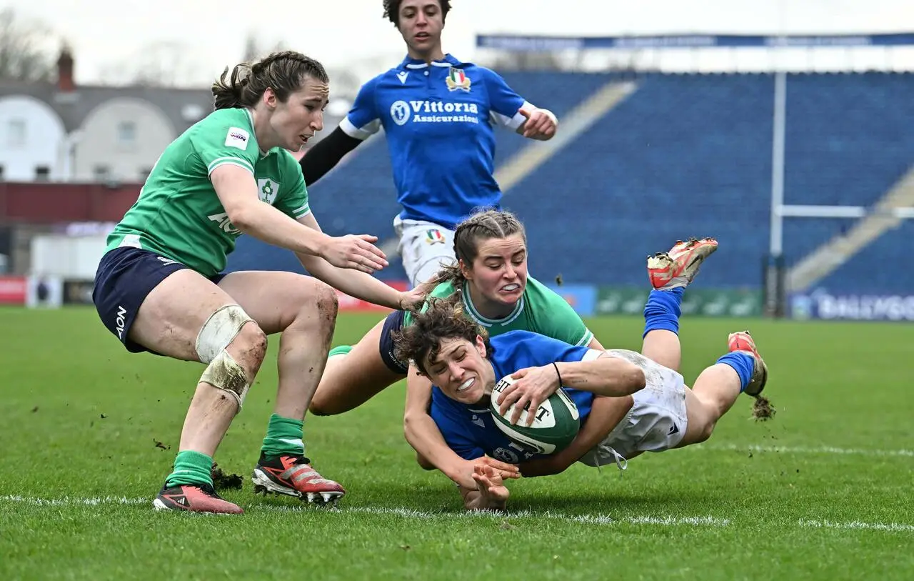 La meta di Aura Muzzo - foto Federugby