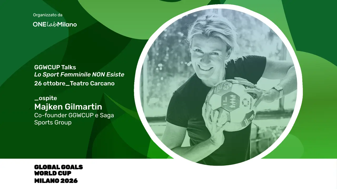 Majken Gilmartin è la nona ospite dell’evento “GGWCUP Talks - Lo Sport Femminile NON esiste” al Teatro Carcano