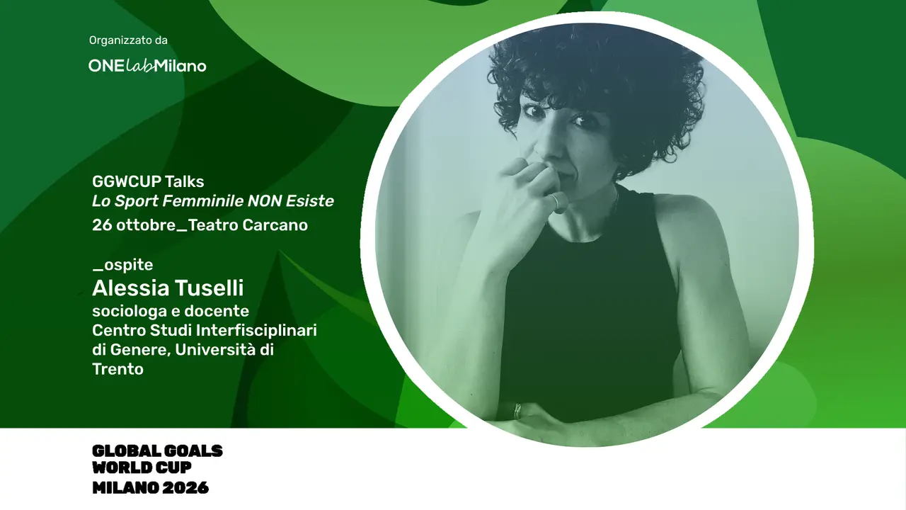 Alessia Tuselli è la sesta ospite dell’evento “GGWCUP Talks - Lo Sport Femminile NON esiste” al Teatro Carcano